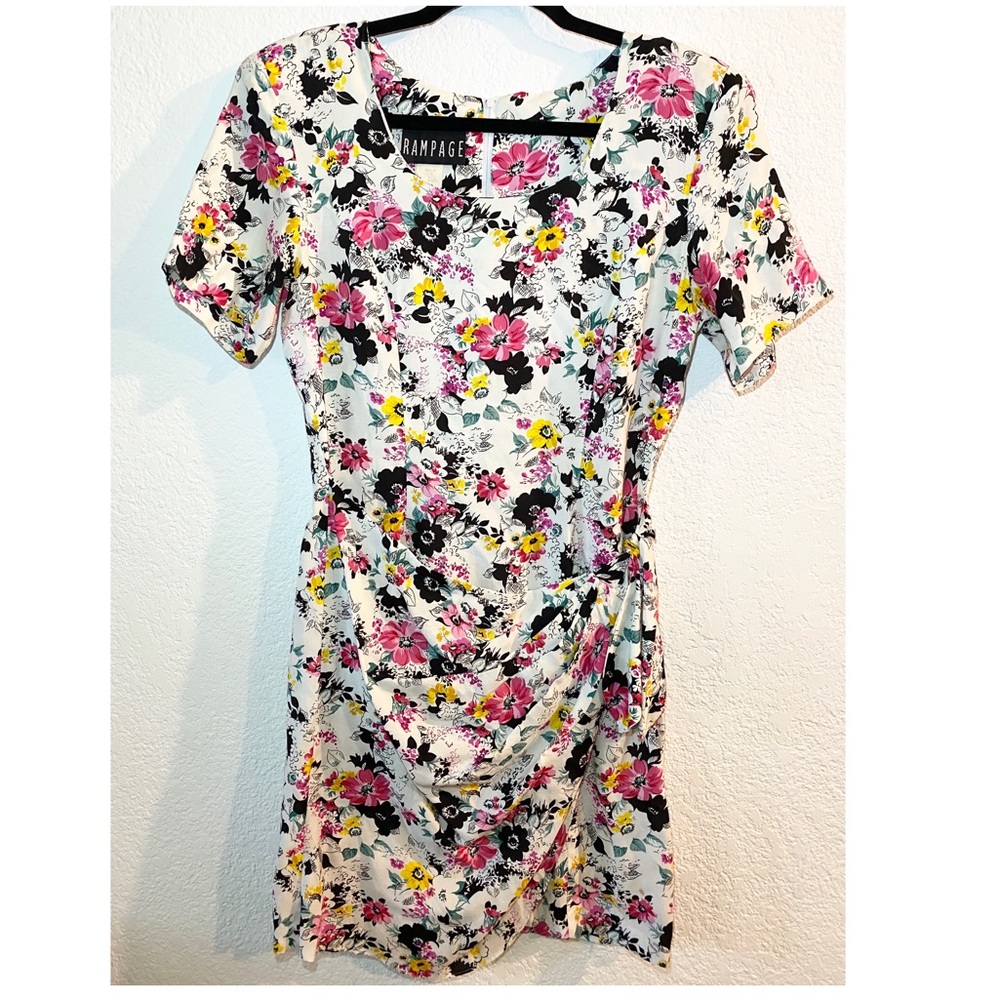 Vintage Colorful Summer Dress